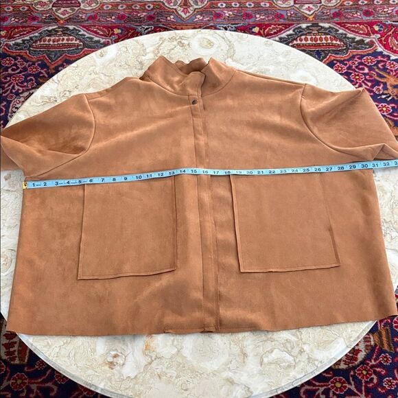 Marla Wynne Oversized Lightweight Microfibre Zip Jacket - Picture 13 of 14